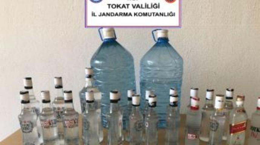 Sahte Rakı İmal Edilen Köy Evine Jandarmadan Operasyon