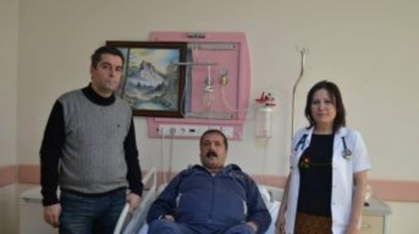 Yeni Devlet Hastanesi&rsquo;nde Sağlığına Kavuştu