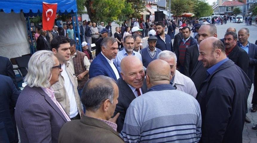 Başkan Sekman&rsquo;den Kaymakam &Ouml;ter&rsquo;e Ziyaret