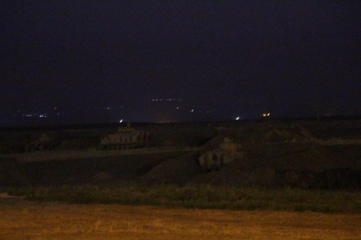 Habur&rsquo;daki Tatbikat Gece De Devam Etti