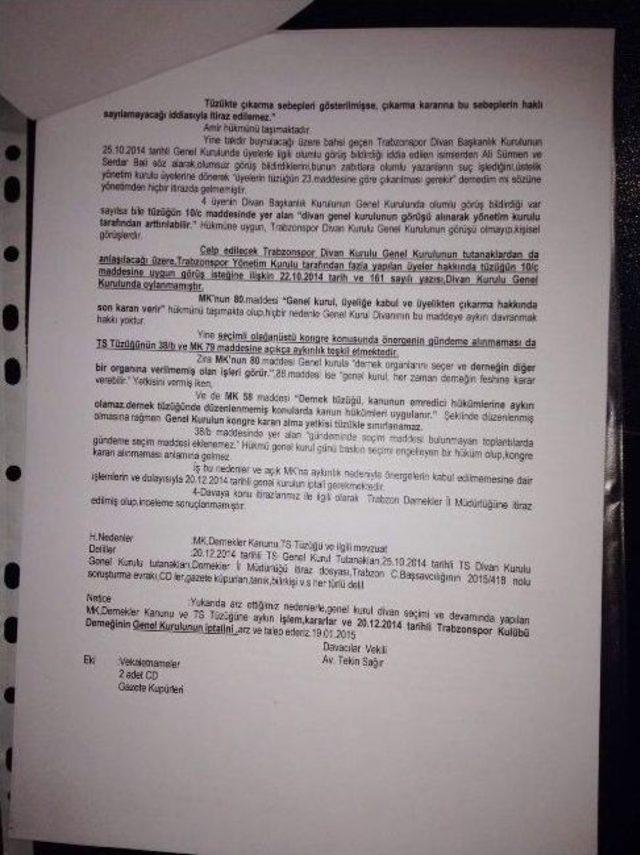 Trabzonsporlular Platformu Yine Uyardı 1