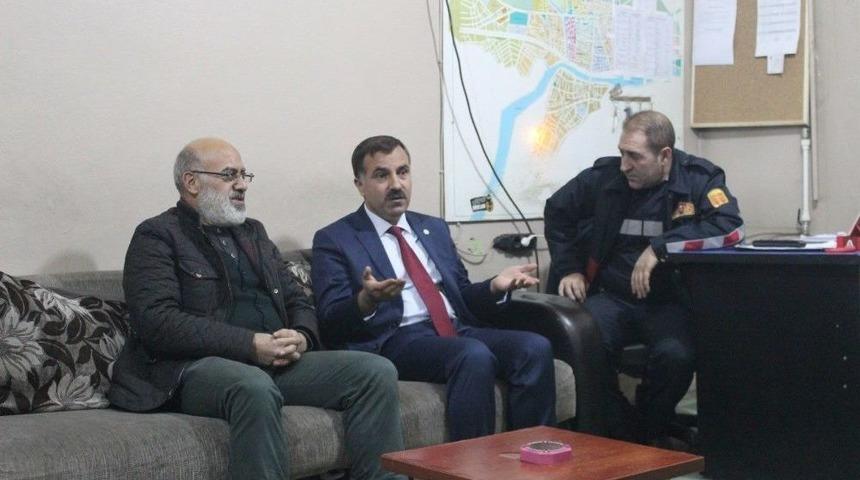 Başkan Aydın İtfaiye Ekiplerini Ziyaret Etti