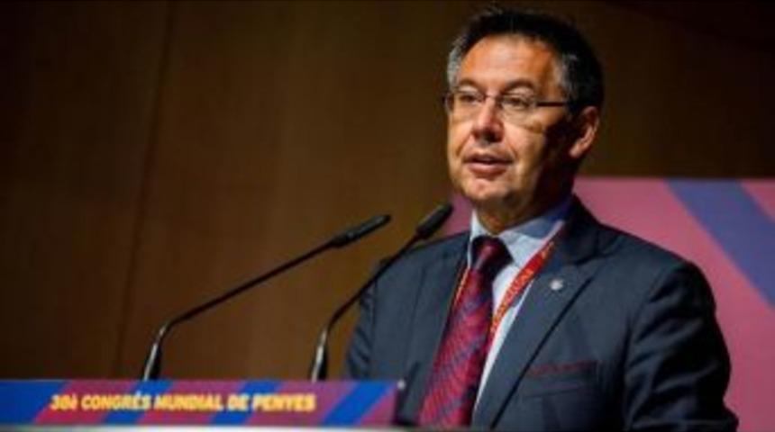 Barcelona Başkanı Bartomeu: "tarihi Bir D&ouml;nemden Ge&ccedil;iyoruz"