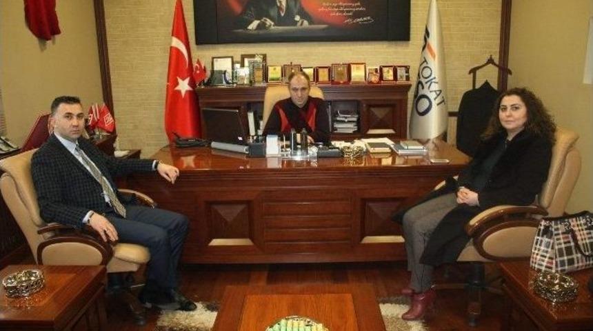 Girişimcilerden Başkan Arat&rsquo;a Ziyaret