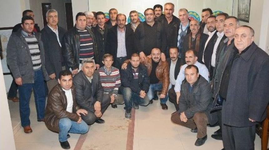 Delege Ve &Ccedil;ift&ccedil;ilerden Emin Ko&ccedil;ak&rsquo;a Destek Ziyareti