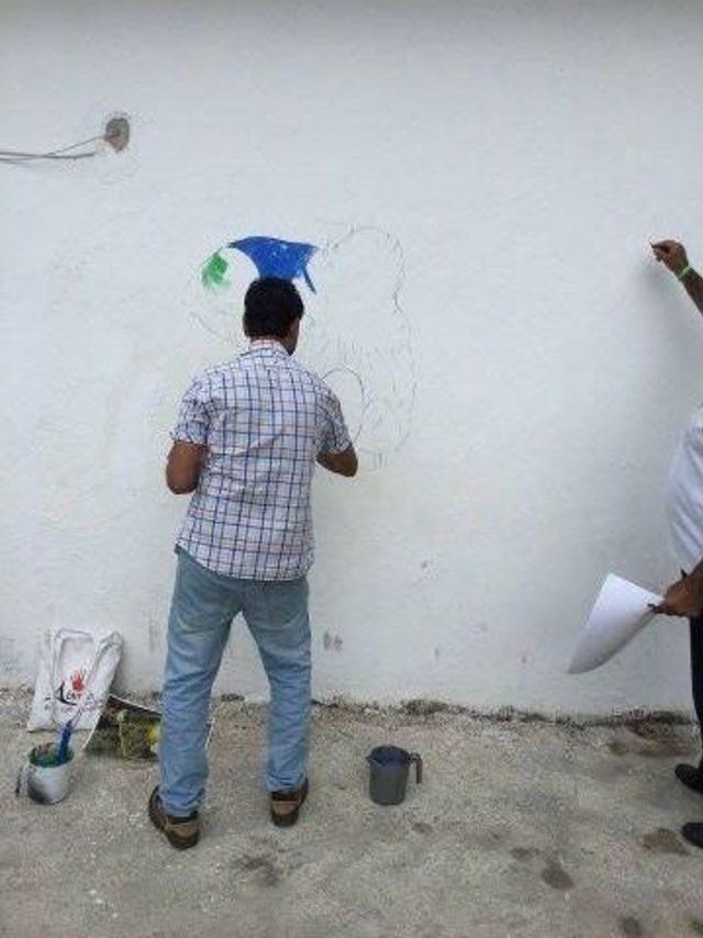 İpek Yolu Sanat &Ccedil;alıştayı Katılımcılarından T&uuml;ll&uuml;şah Resimleri 3