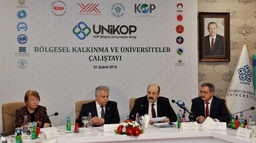 &ldquo;b&ouml;lgesel Kalkınma Ve &Uuml;niversiteler &Ccedil;alıştayı&rdquo; Tamamlandı