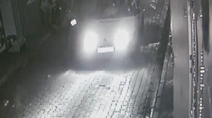 Kahvehaneye Silahlı Saldırı Kamerada