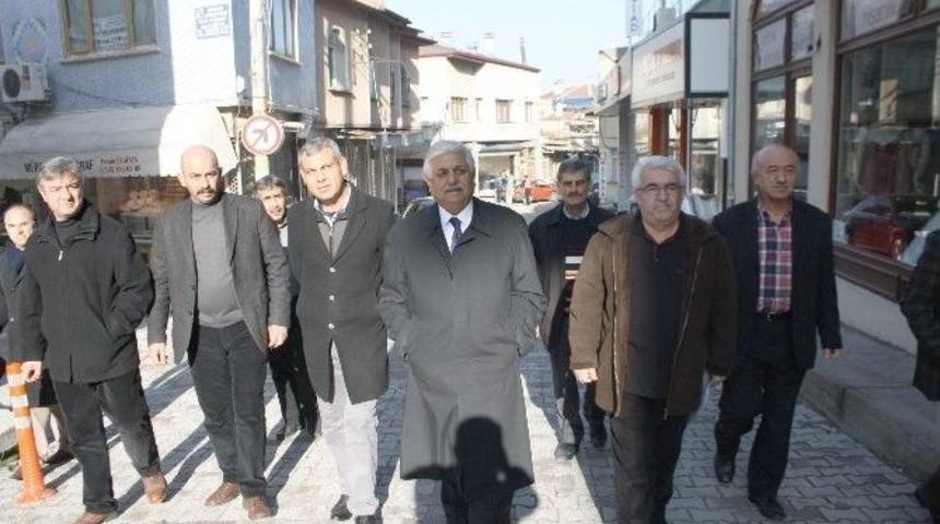 Başkan Kalkan, Esnaf Ziyaretlerine Başladı