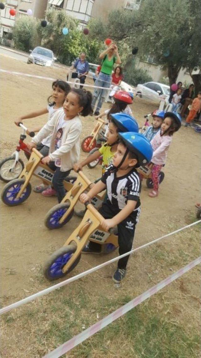 Minikler Denge Bisikleti Şenliği&rsquo;nde Buluştu 2