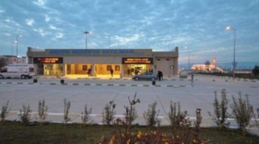 Amasya Merzifon Havalimanı&rsquo;nda Y&uuml;zde 80 Doluluk