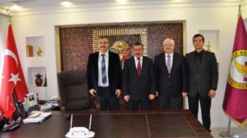 Darılmaz&rsquo;dan Başkan Tutal&rsquo;a Ziyaret