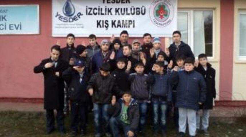 İzciler Kış Kampına Giriyor