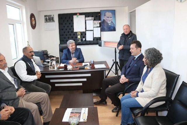 Başkan Volkan Doğan’dan Yeni Hacı Bektaş-ı Veli Derneğine Ziyaret