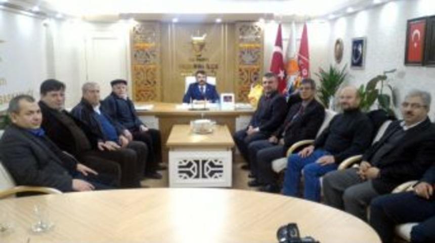 Pazaryerililer Dernek Başkanı Torun&rsquo;dan Ak Parti Yıldırım İl&ccedil;e Başkanı Yılmaz&rsquo;a Ziyaret