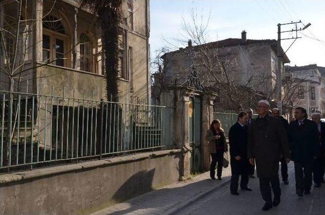 Başkan Yılmaz Bafra&rsquo;da İncelemelerde Bulundu 1