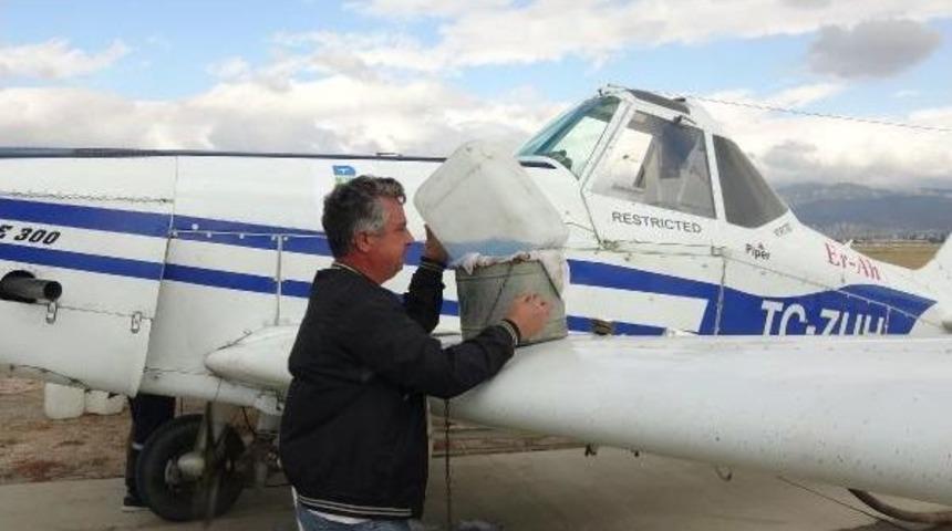 Zeytin Sineğine Karşı Havadan Ila&ccedil;lama