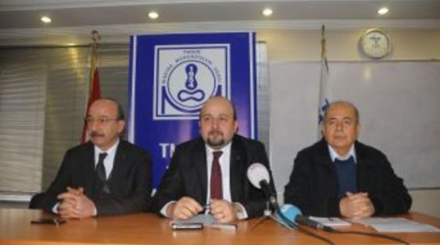 Gaziantep'te Tmmob &Uuml;yelerinden Torba Yasa Tepkisi