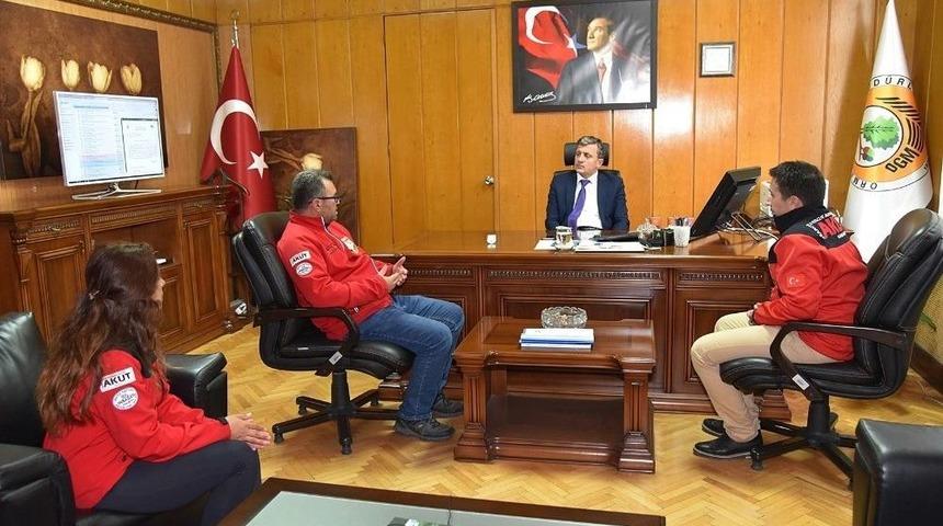 Akut&rsquo;tan Orman B&ouml;lge M&uuml;d&uuml;rl&uuml;ğ&uuml;ne Destek Ziyareti