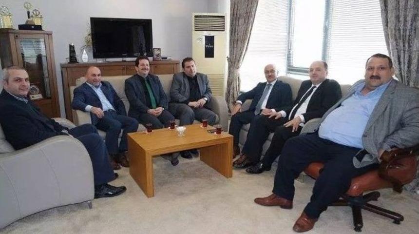 Cihan Sara&ccedil; M&uuml;siad Ziyaretinde Projesini A&ccedil;ıkladı