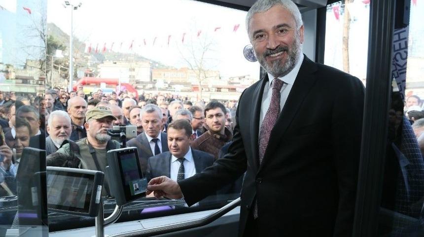 Ordu&rsquo;da Toplu Taşıma Başladı
