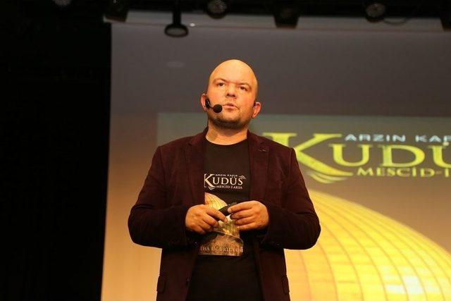 Tarih&ccedil;i Yazar Talha Uğurluel, Kağıthanelilere Kud&uuml;s&rsquo;&uuml; Anlattı 1