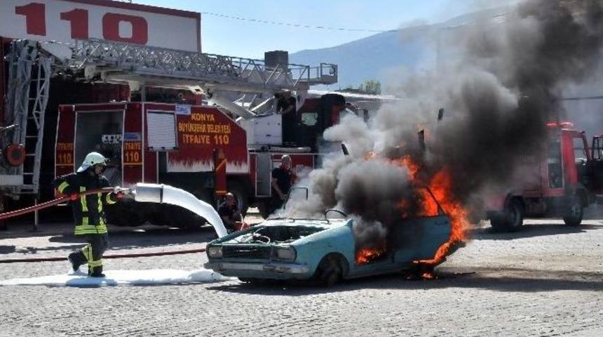 Akşehir&rsquo;de 2014 Yılında Toplam 369 Yangına M&uuml;dahale Edildi