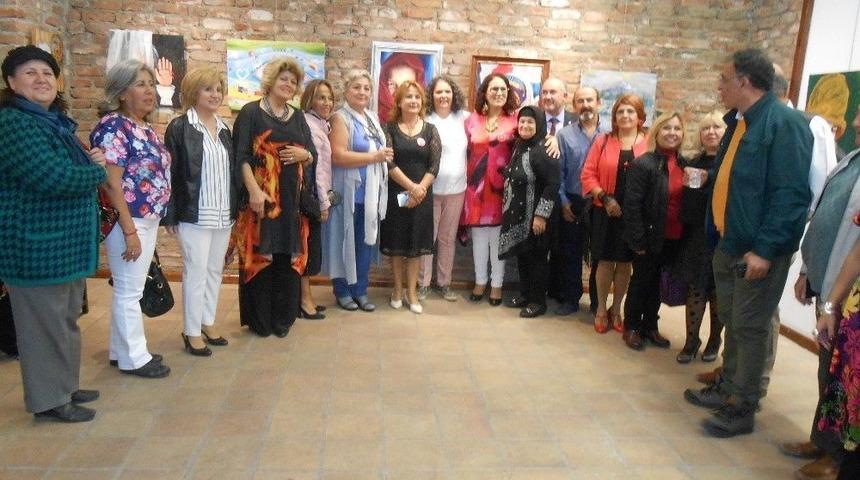 "12&rsquo;nci Uluslararası &Ccedil;ocuk Gelinlere Hayır" Sergisi