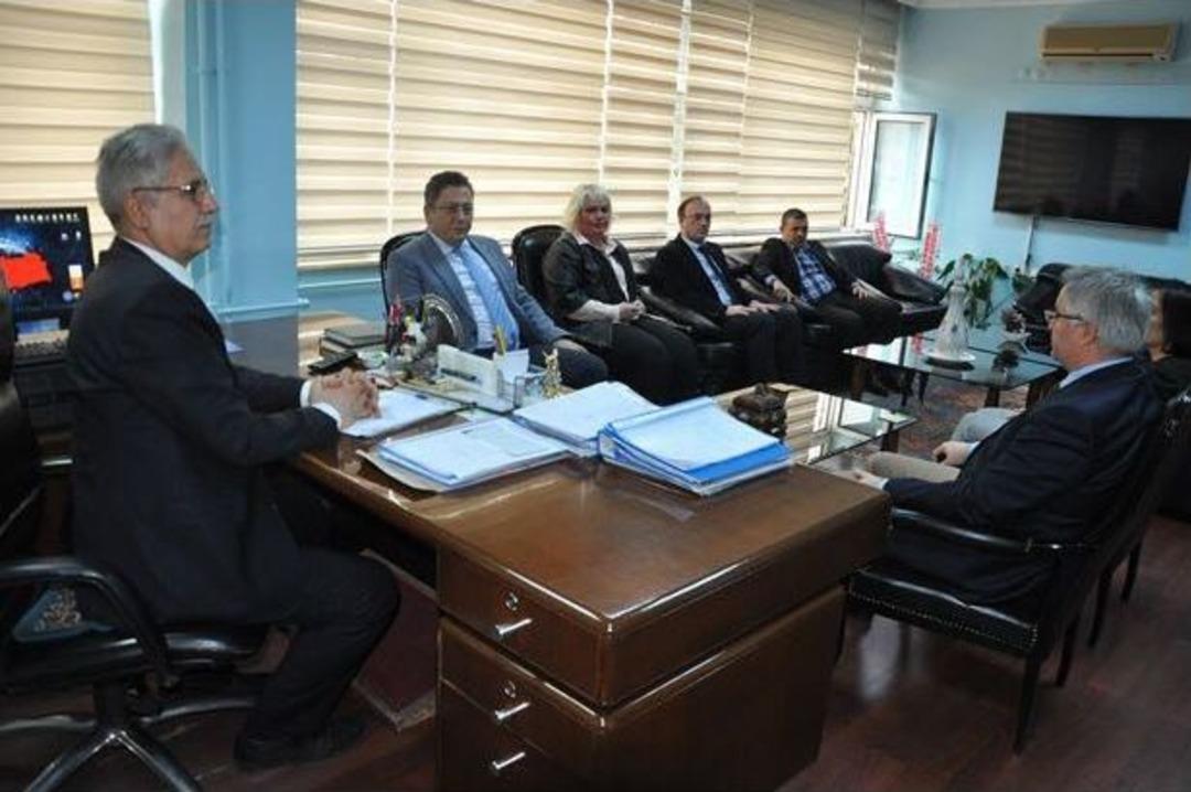 Tso Başkanı Yal&ccedil;ın Kaymakam Madenoğlu Ve Başkan Uysal&rsquo;ı Ziyaret Etti