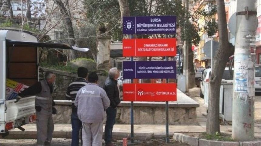 Orhangazi Hamamı Restore Edilecek