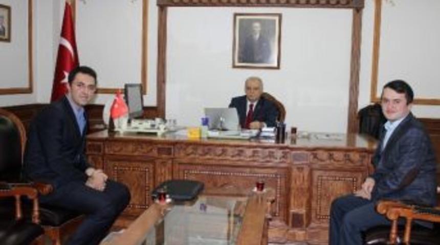 İhlas Vakfından Vali Şent&uuml;rk&rsquo;e Ziyaret