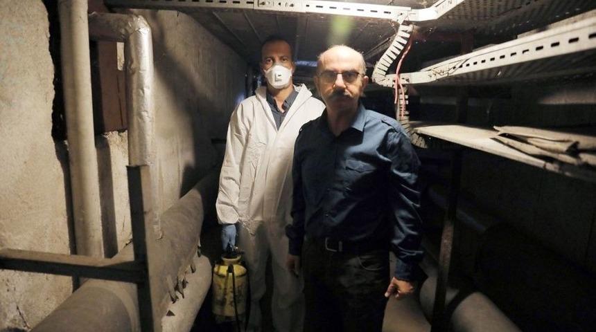 Tarihi &Ccedil;arşılar Haşerelere Ve Kemirgenlere Karşı İla&ccedil;lanıyor