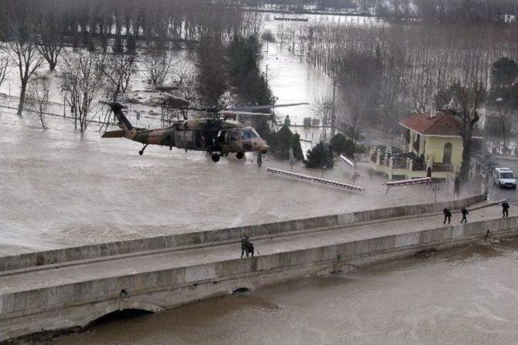 Edirne’deki Sel Felaketi İçin Tsk Seferber Oldu G4