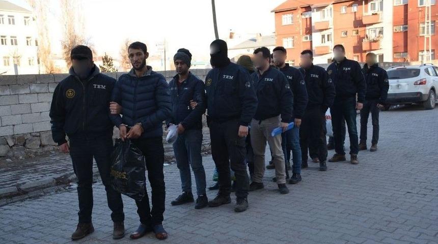 Patnos&rsquo;ta Ter&ouml;r Operasyonu: 8 Kişi Tutuklandı