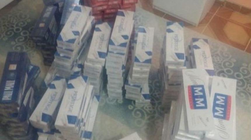 Kars&rsquo;ta Ka&ccedil;ak Sigara Ele Ge&ccedil;irildi