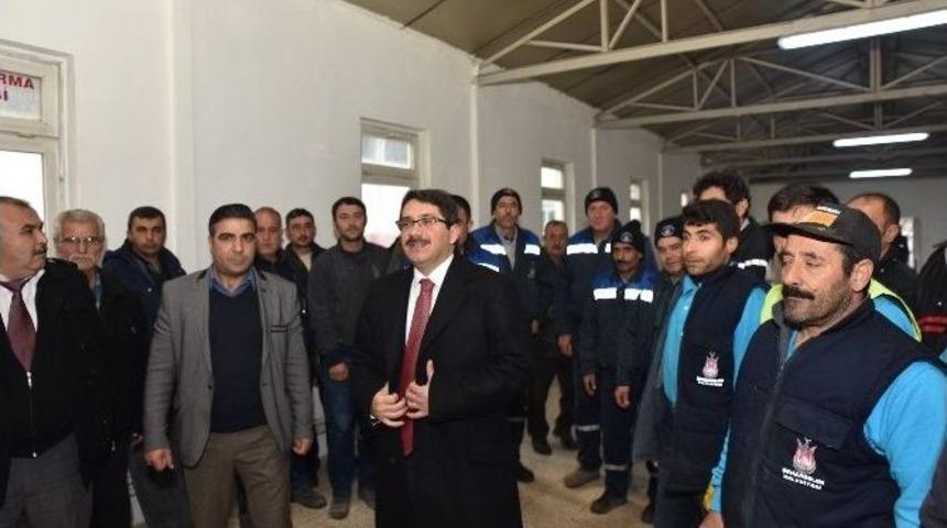 Başkan &Ccedil;elik Direksiyon Başına Ge&ccedil;ti