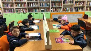 Anasınıfı Öğrencileri Kütüphaneyle Tanıştı