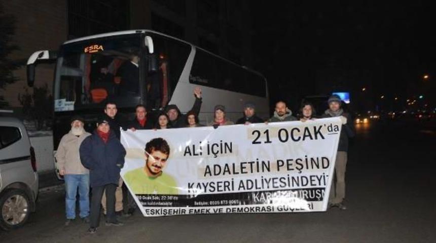 Ali İsmail Korkmaz Duruşması I&ccedil;in Eskişehir'den 3 Otob&uuml;s Kayseri'ye Gitti