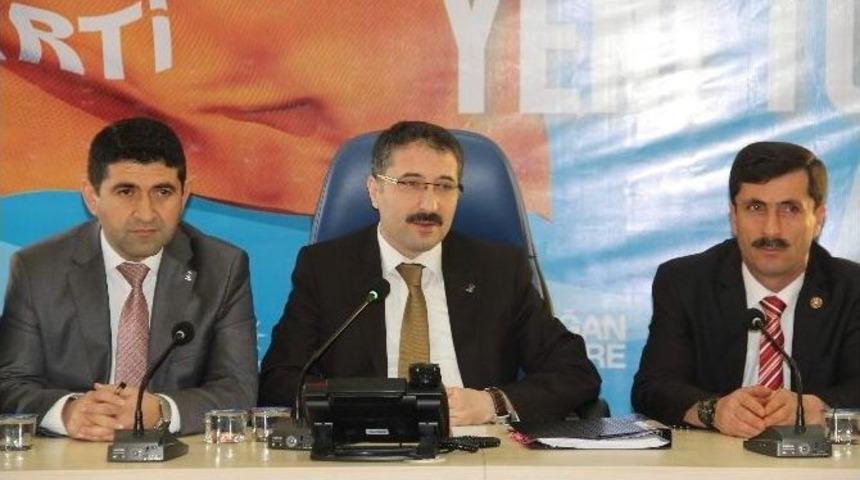 K&ouml;y Muhtarlarından Ak Parti&rsquo;ye Ziyaret