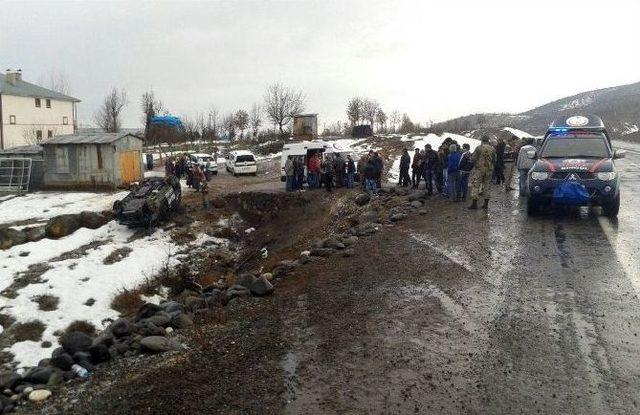 Bingöl’de Trafik Kazası: 11 Yaralı