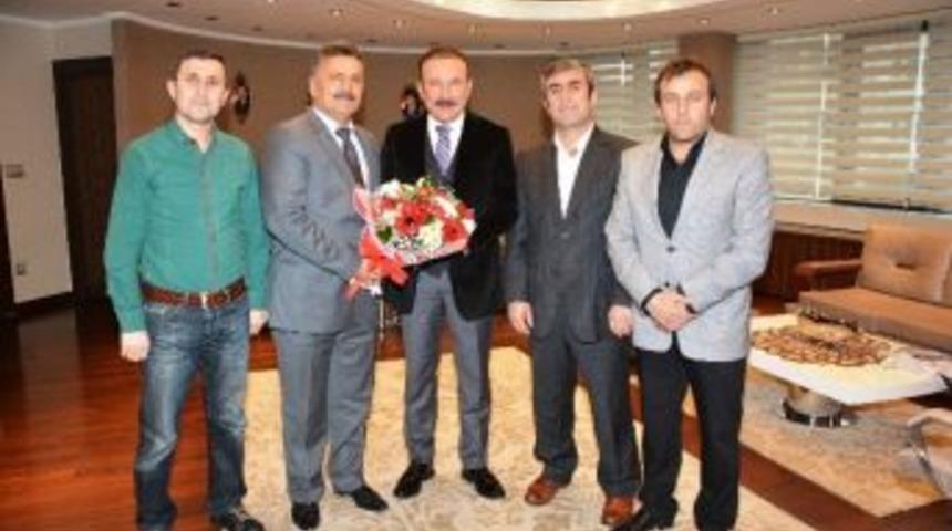 G&uuml;m&uuml;şhaneliler&rsquo;den, Doğan&rsquo;a Ziyaret