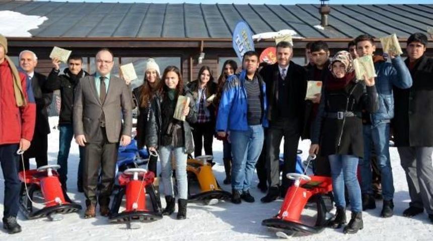 Başarılı &Ouml;ğrencilere, Erciyes&rsquo;Te Bedava Kayak