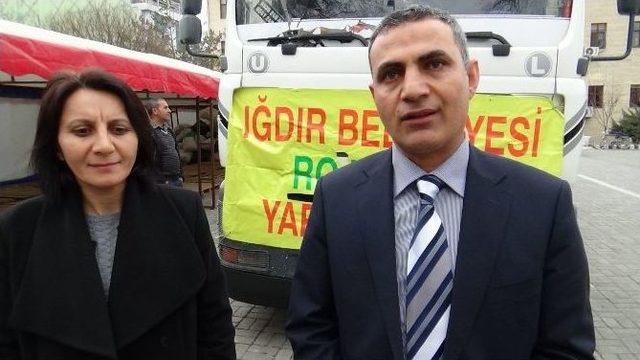 Iğdır’dan Rojava’ya Yardım