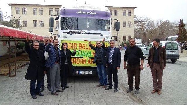 Iğdır’dan Rojava’ya Yardım