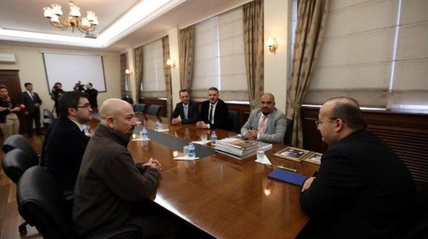 Başbakan Yardımcısı Akdoğan, Tfmd Heyetini Kabul Etti