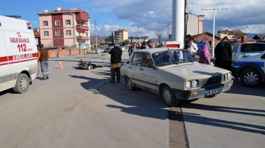 Osmancık&rsquo;ta Trafik Kazası: 1 Yaralı