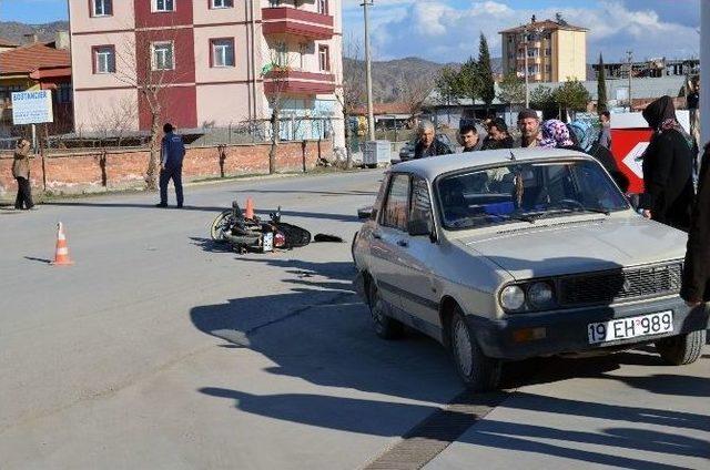 Osmancık’ta Trafik Kazası: 1 Yaralı