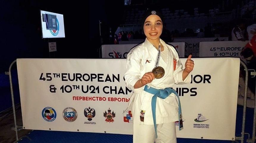 Keyda Nur &Ccedil;olak Ve Hasan Arslan Avrupa Şampiyonu