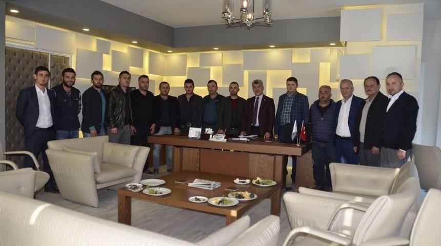 Ak Parti&rsquo;den Başkan Yiğit&rsquo;e Ziyaret