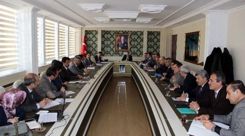 Adıyaman&rsquo;da Uyuşturucu Koordinasyon Kurulu Toplandı